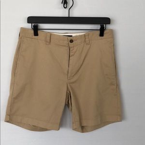 J Crew Mercantile Flex Khaki Shorts Size 30